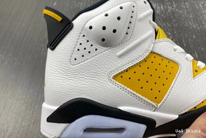 Ochre Classic 603  Yellow Jordan Retro 6 CT8529-170 0629